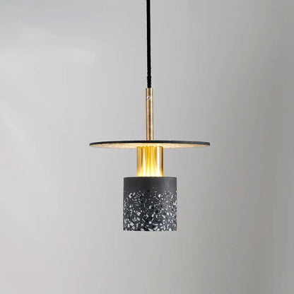 Modern Terrazzo Drop Pendant Lamp - Perfect for Dining Room