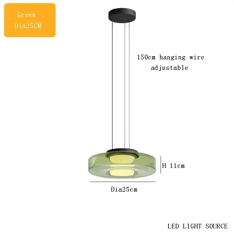 Modern tiered green glass pendant light with black metal hardware for kitchen island and dining table decorbites bohemia glass
