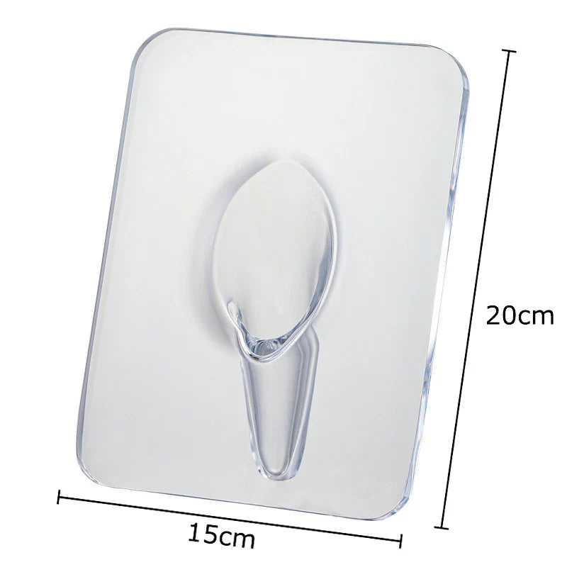 Modern Transparent Square Vase for Flowers - Transparent - Vase