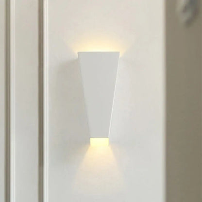 DecorBites™ DecorBites™ Modern Trapezoid Wall Washer LED Bedside Wall Lamp" in Black/White