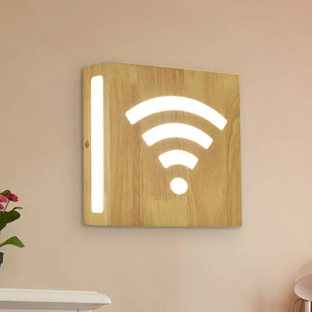 Modern tree pattern bamboo wall light with warm glow direct wired electric decor featuring wall light maximum bulb wattage