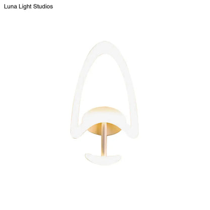DecorBites™ DecorBites™ Modern Tree-Shaped LED Wall Lamp with Acrylic Shade in Warm/White Light - Ideal for Bedrooms