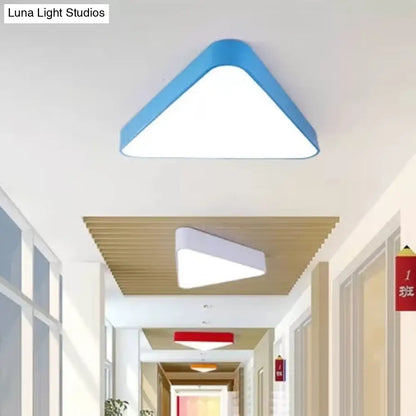 DecorBites™ DecorBites™ Modern Triangle LED Ceiling Light - Slim Flush Mount Design