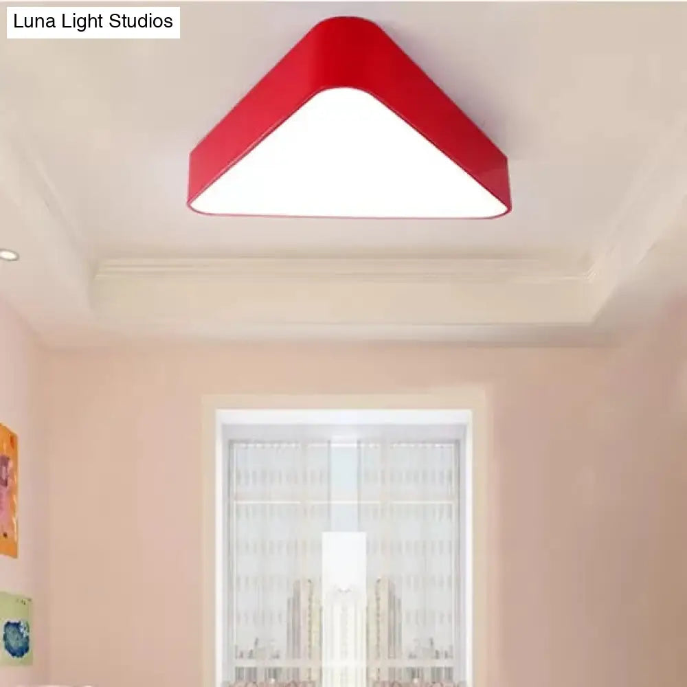 DecorBites™ DecorBites™ Modern Triangle LED Ceiling Light - Slim Flush Mount Design