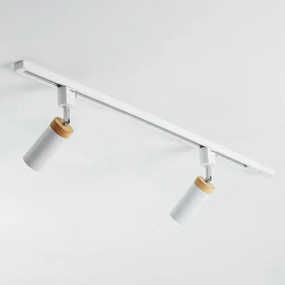 DecorBites™ DecorBites™ Modern Tubular Track Light for Commercial Use - Metal Spotlight with Semi-Mount Ceiling Design