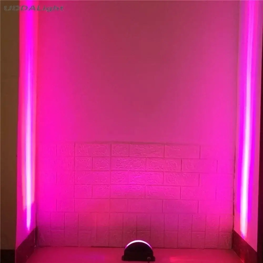 A sleek black decorbites led window lighting fixture with curved top and rounded base for modern recessed strip light