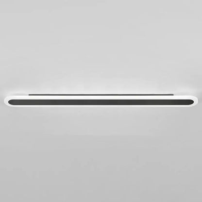 Modern white and black acrylic bar wall lamp with sleek frame and black panel compatible with 110v-120v 220v-240v use