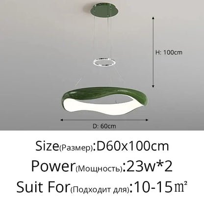 Modern white and black chrome pendant lamp with sleek green and white led curved design for dining room decorbites black chrome