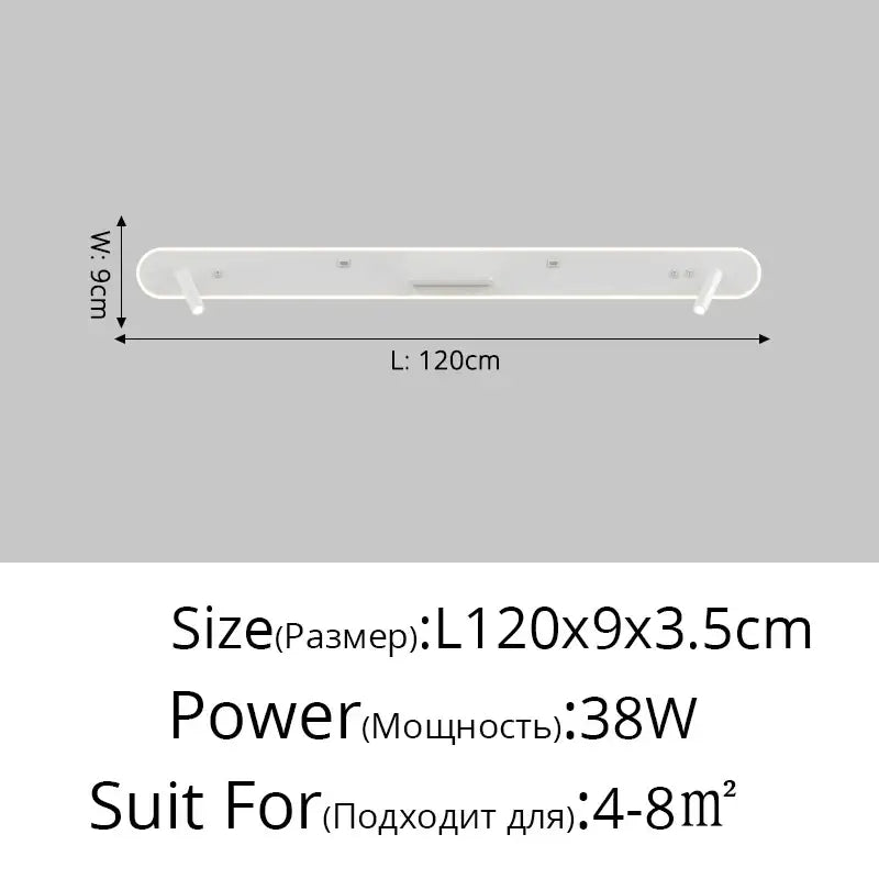 Modern white bedside wall lamp with wireless charging featuring a sleek led light bar and integrated mounting brackets