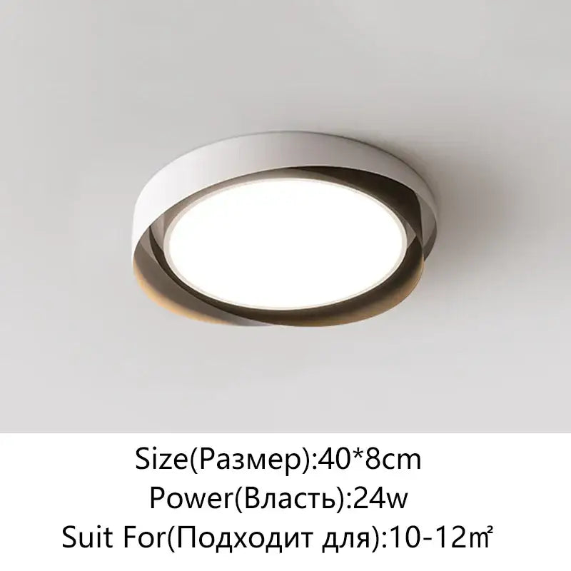 Modern white and bronze circular dimmable led chandelier with sleek minimalist design for living room decorbites dimmable led