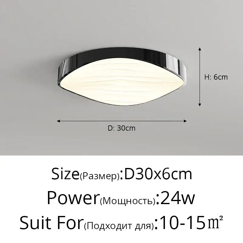 Modern black and white led decorbites circular chandelier with sleek oval design for dining room decorbites circular