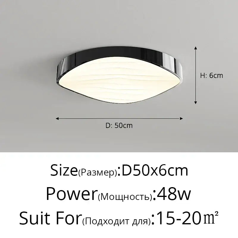 Modern black and white led decorbites circular chandelier with sleek oval design for dining room decorbites circular use