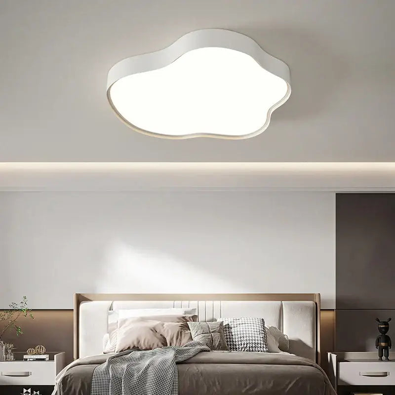 Modern white cloud ceiling chandelier with sleek design for bedroom or living room decorbites cloud ceiling lighting