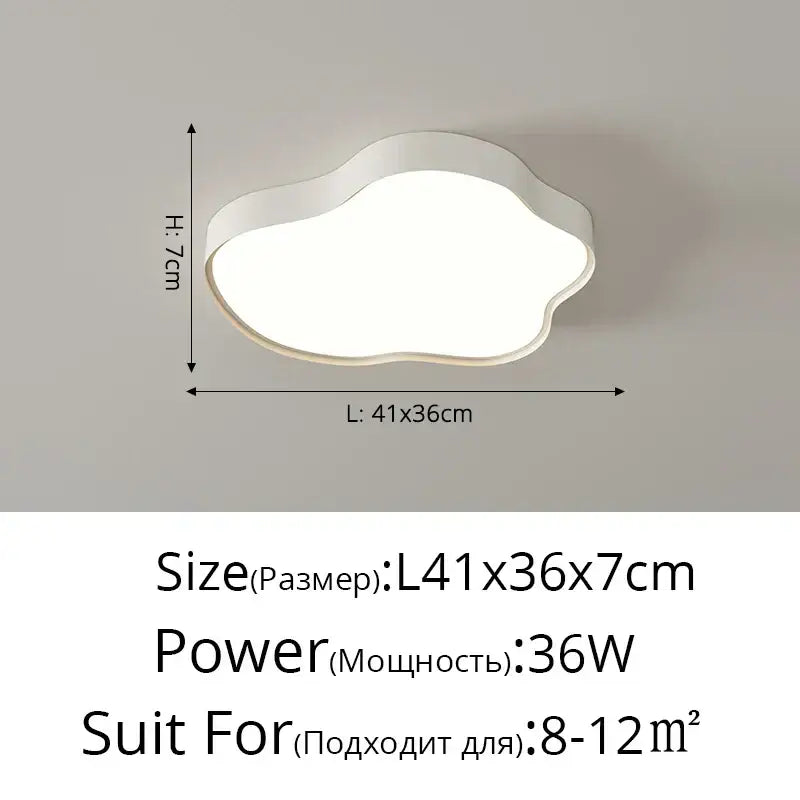 Modern white cloud ceiling chandelier by decorbites features a sleek cloud-shaped light fixture for bedroom or living room decorbites cloud ceiling
