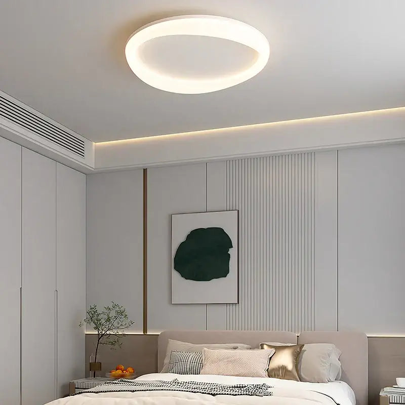 Modern white cloud ceiling light with sleek finish and soft glow illumination for bedroom decorbites cloud ceiling