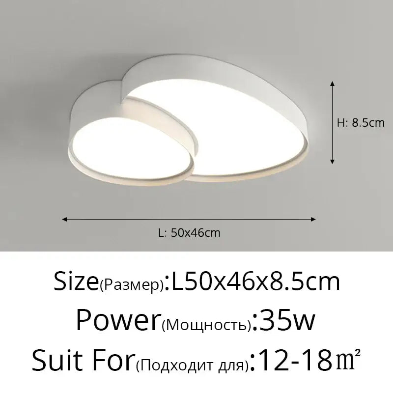 Modern white cloud ceiling lights with oval led panels featuring sleek minimalist design for living room decorbites cloud ceiling