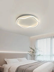 Modern white cloud shaped led ceiling lamp with sleek minimalist design for bedroom ceiling and bedroom ceiling lamp