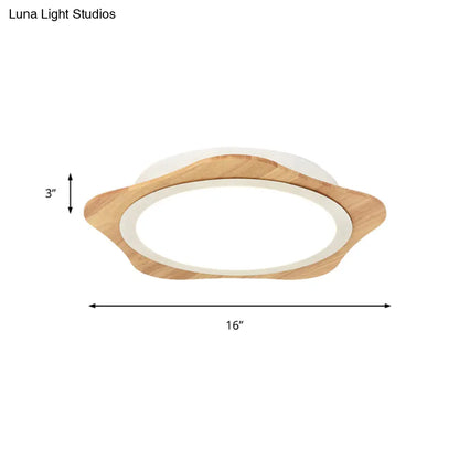 DecorBites™ DecorBites™ Modern White Floral Ceiling Mount Light - Bathroom Corridor Flush Light