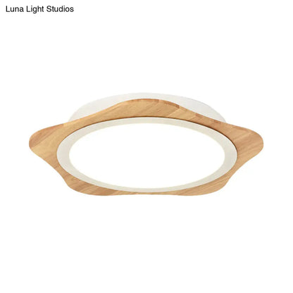 DecorBites™ DecorBites™ Modern White Floral Ceiling Mount Light - Bathroom Corridor Flush Light