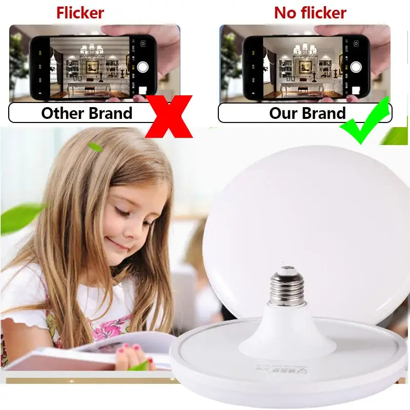 Modern white frosted glass led ceiling lamp bedroom e27 bulb with metallic screw base from decorbites led ceiling collection