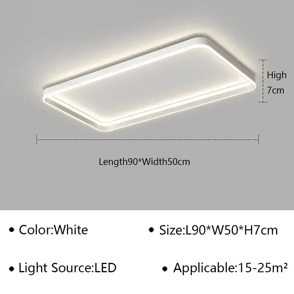 Modern white geometric led ceiling lamp with a sleek slim profile perfect for living room decorbites geometric led ceiling light