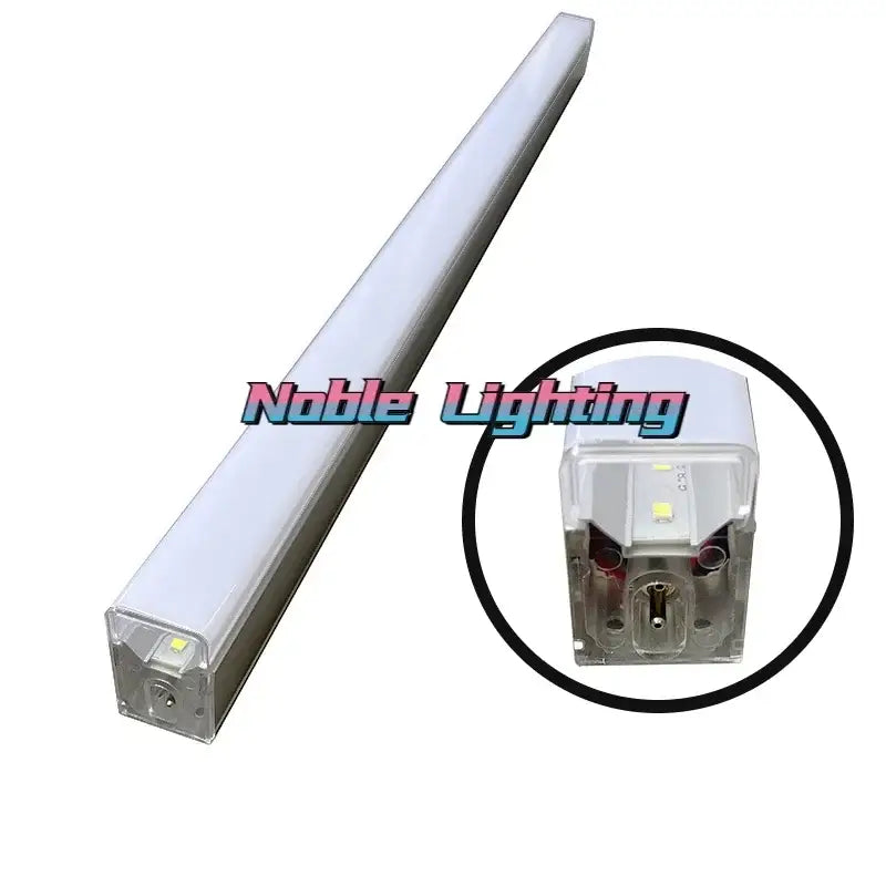 Modern white hexagon ceiling light with sleek white led linear fixture and clear plastic housing for decorbites hexagon ceiling