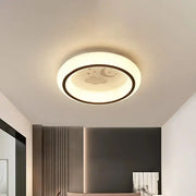 Decorbites™ contemporary led ceiling lamp in white with moon deer and hot air balloon design and soft white glow