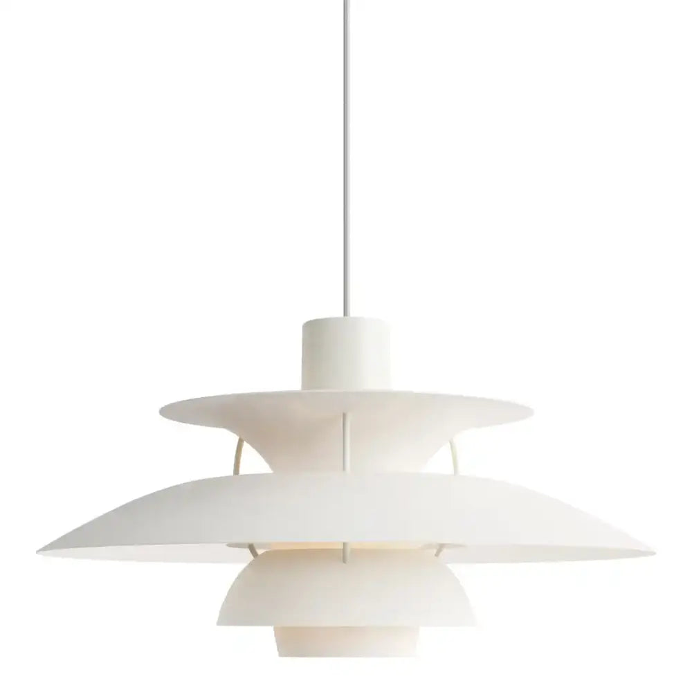 Modern white layered led pendant light with sleek design for kitchen by decorbites colorful pendant light collection
