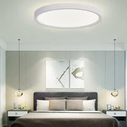 Modern white led ceiling light with sleek circular design for living room decorbites led ceiling lighting