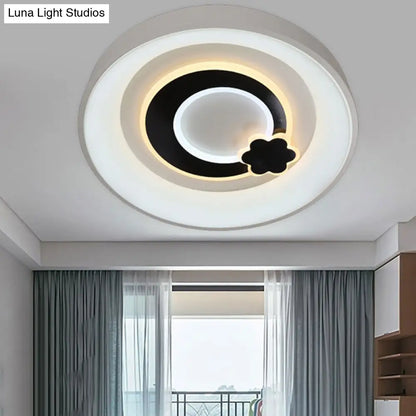 DecorBites™ DecorBites™ Modern White LED Ceiling Light – Stylish Acrylic Lamp for Kitchen Hallway