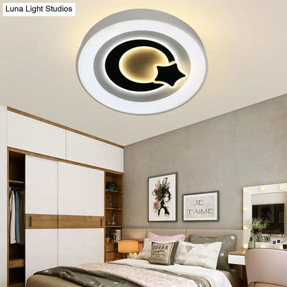 DecorBites™ DecorBites™ Modern White LED Ceiling Light – Stylish Acrylic Lamp for Kitchen Hallway