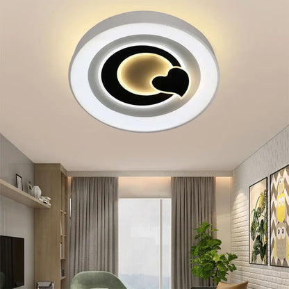 DecorBites™ DecorBites™ Modern White LED Ceiling Light – Stylish Acrylic Lamp for Kitchen Hallway