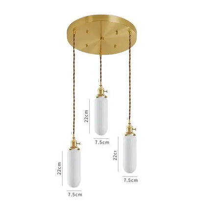 Gold-toned ceramic led pendant lights with white textured glass shades suspended by twisted bronze chains for kitchen decorbites ceramic led pendant