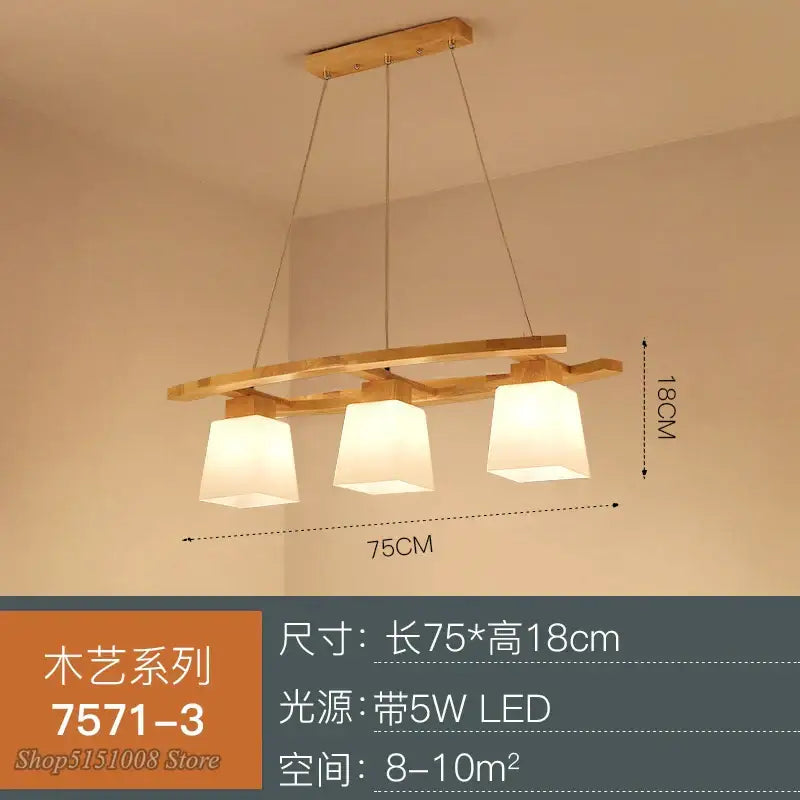 Modern wood bird glass pendant light with three frosted glass shades and natural wood beams for kitchen decorbites bird glass decor