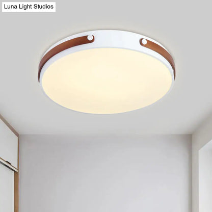 DecorBites™ DecorBites™ Modernist Acrylic LED Ceiling Lamp, Warm/White Light, 16"/21.5" Wide