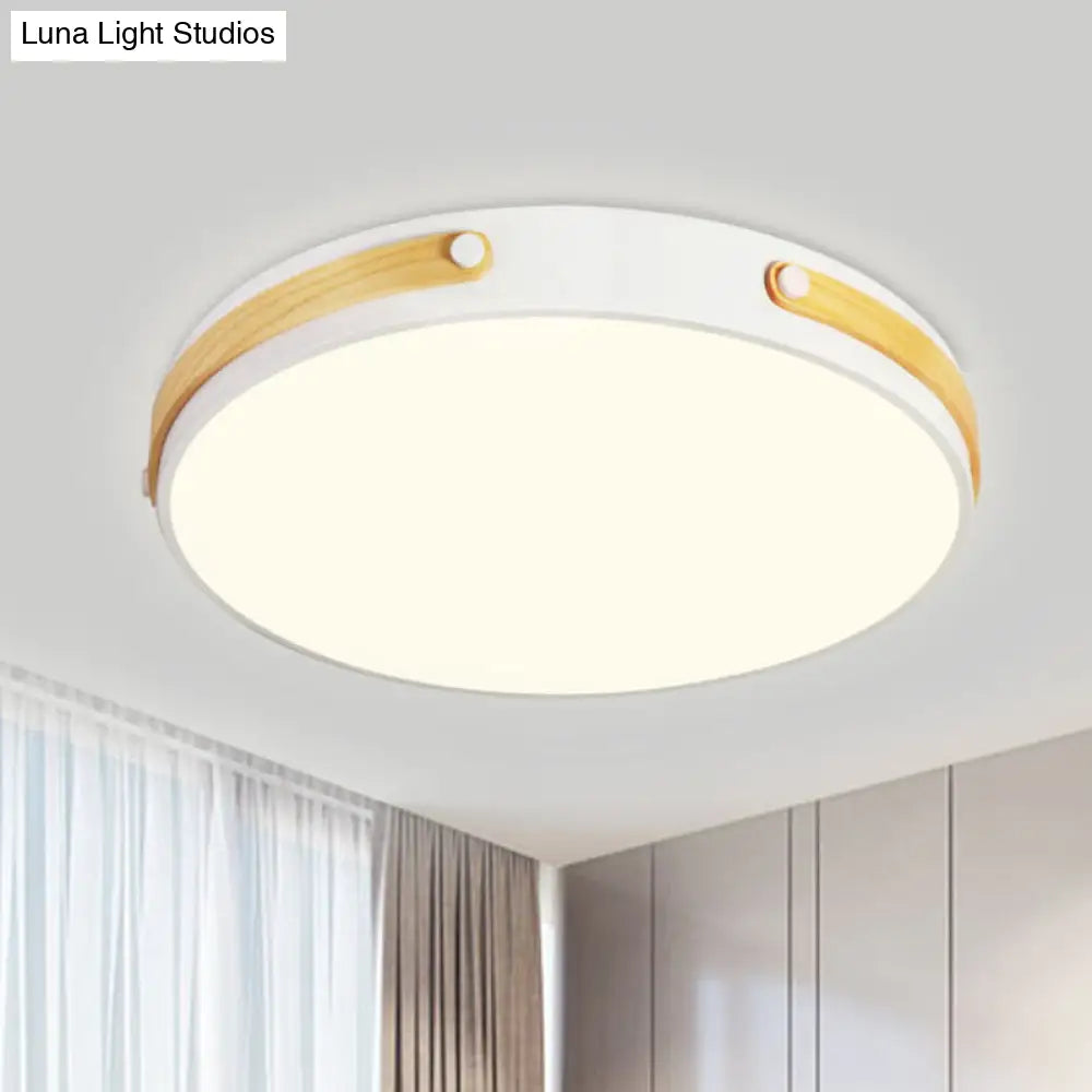 DecorBites™ DecorBites™ Modernist Acrylic LED Ceiling Lamp, Warm/White Light, 16"/21.5" Wide