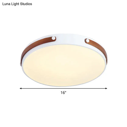 DecorBites™ DecorBites™ Modernist Acrylic LED Ceiling Lamp, Warm/White Light, 16"/21.5" Wide