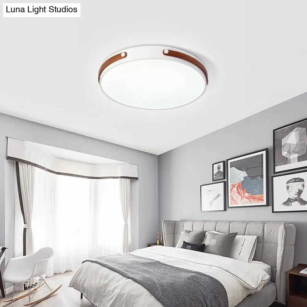 DecorBites™ DecorBites™ Modernist Acrylic LED Ceiling Lamp, Warm/White Light, 16"/21.5" Wide