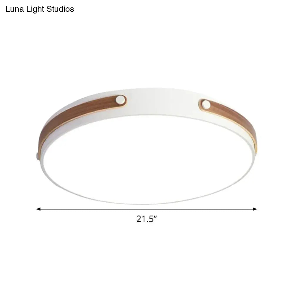 DecorBites™ DecorBites™ Modernist Acrylic LED Ceiling Lamp, Warm/White Light, 16"/21.5" Wide