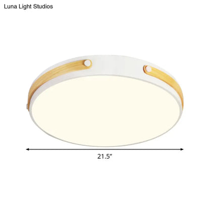 DecorBites™ DecorBites™ Modernist Acrylic LED Ceiling Lamp, Warm/White Light, 16"/21.5" Wide
