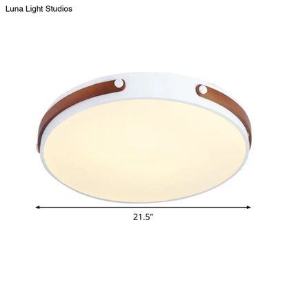 DecorBites™ DecorBites™ Modernist Acrylic LED Ceiling Lamp, Warm/White Light, 16"/21.5" Wide
