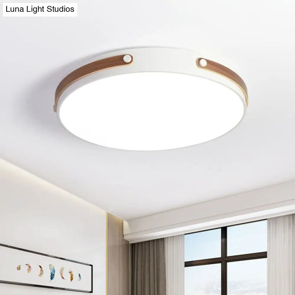 DecorBites™ DecorBites™ Modernist Acrylic LED Ceiling Lamp, Warm/White Light, 16"/21.5" Wide