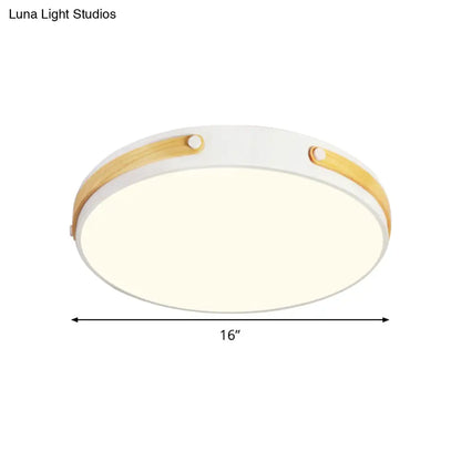 DecorBites™ DecorBites™ Modernist Acrylic LED Ceiling Lamp, Warm/White Light, 16"/21.5" Wide