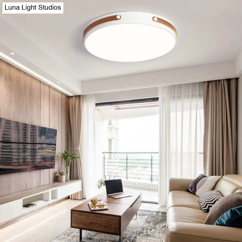 DecorBites™ DecorBites™ Modernist Acrylic LED Ceiling Lamp, Warm/White Light, 16"/21.5" Wide