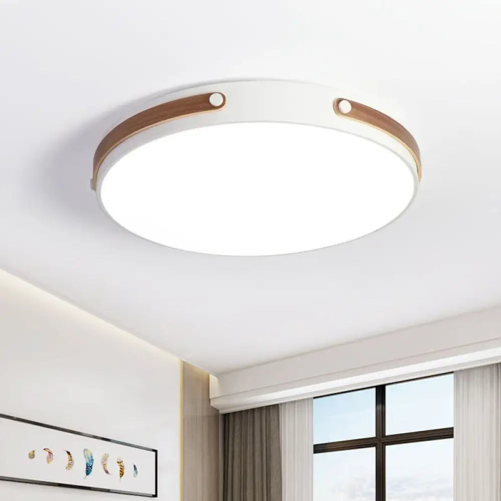 DecorBites™ DecorBites™ Modernist Acrylic LED Ceiling Lamp, Warm/White Light, 16"/21.5" Wide
