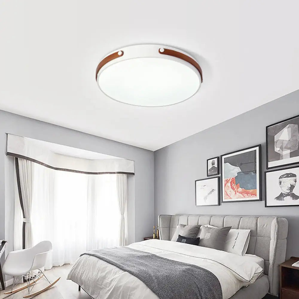 DecorBites™ DecorBites™ Modernist Acrylic LED Ceiling Lamp, Warm/White Light, 16"/21.5" Wide