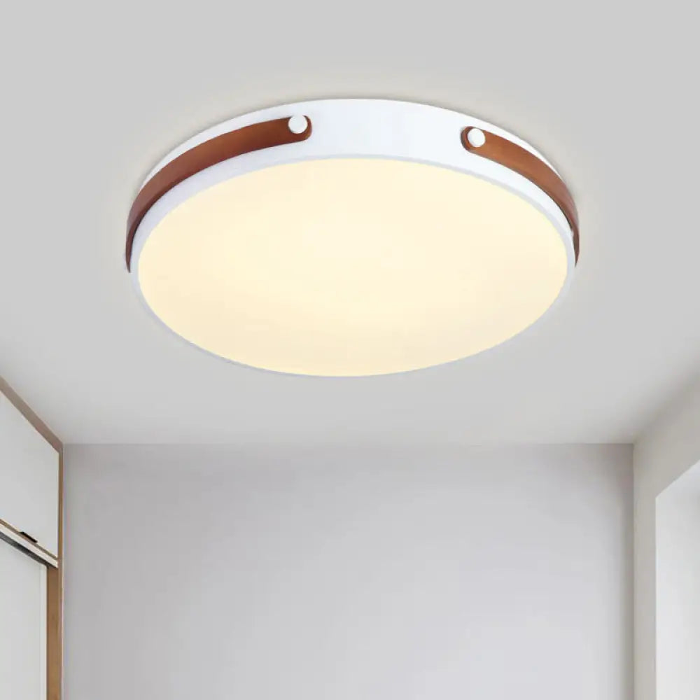 DecorBites™ DecorBites™ Modernist Acrylic LED Ceiling Lamp, Warm/White Light, 16"/21.5" Wide