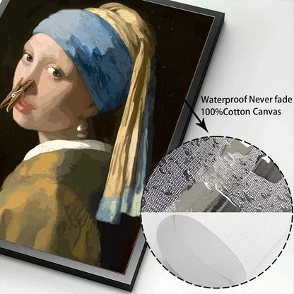 Mona Lisa Bathroom Wall Art Decor