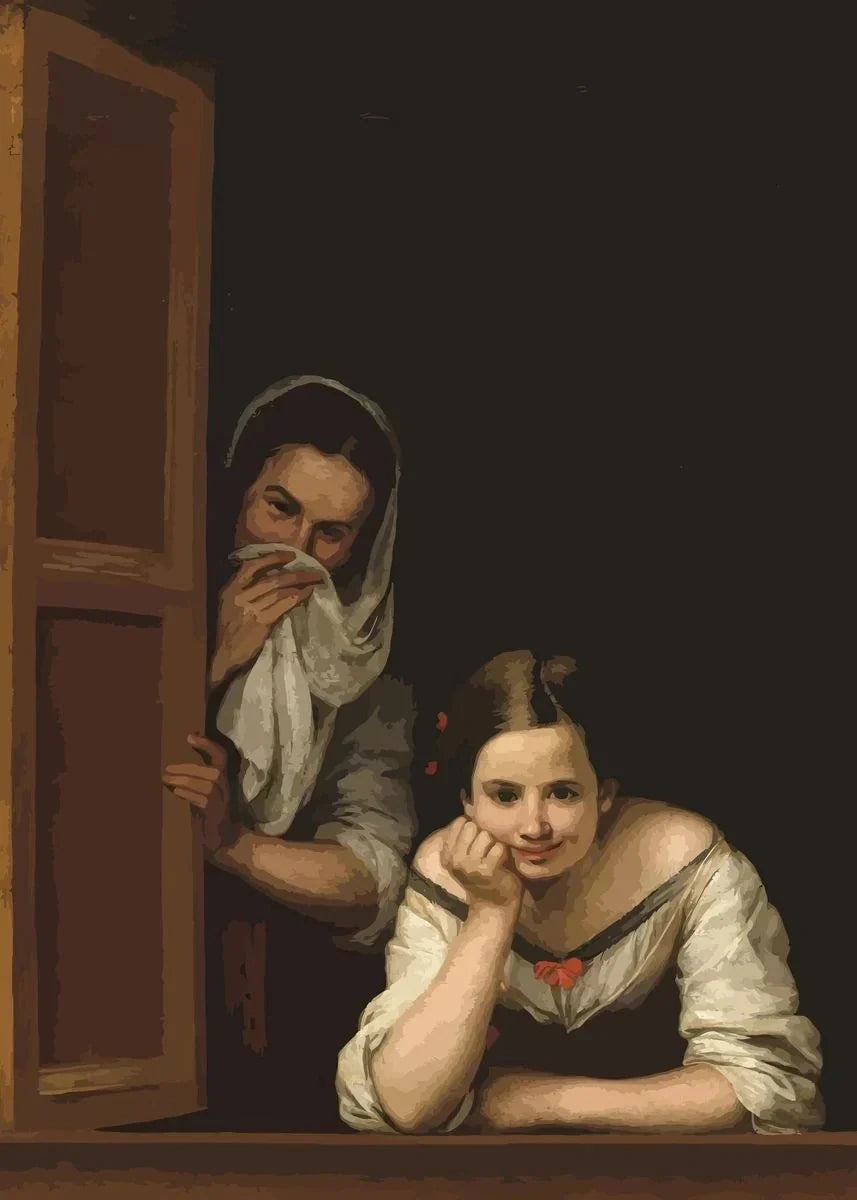 Mona Lisa Bathroom Wall Art Decor - SKU-11 / 20X30cm no frame