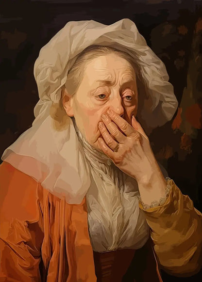 Mona Lisa Bathroom Wall Art Decor - SKU-9 / 20X30cm no frame